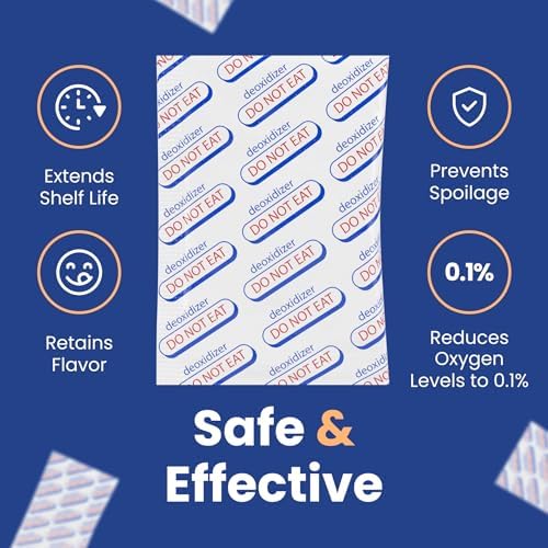 Wallaby 2500cc Oxygen Absorbers for Mylar Food Storage, Max Absorbing - Image 4