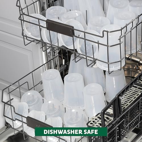 Freshware Food Storage Containers [36 Set] 16 oz Plastic Deli Containers with Lids, Slime, Soup, Meal Prep Containers | BPA Free | Stackable | Leakproof | Microwave/Dishwasher/Freezer Safe - Image 6