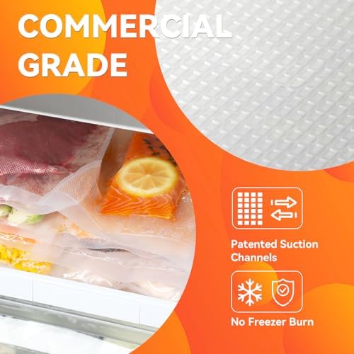 Wevac Vacuum Sealer Bags 6"x10", 200 Pint Bags, Fits Food Saver Sealers - Image 6