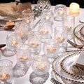 NITIME 36Pcs Votive Candle Holders, Clear Tea Light Holders for Wedding by NITIME