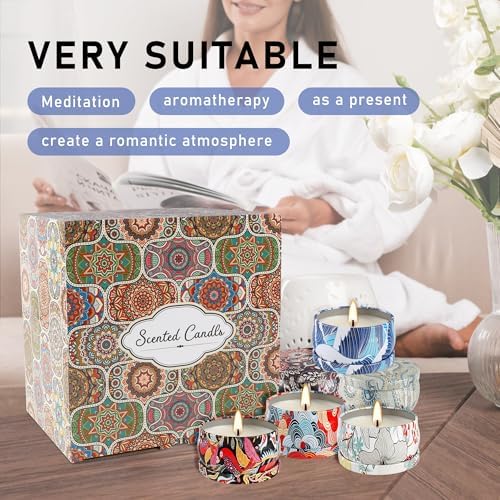WPONSZU Set 36Pack Scented Candles,Candvent Calendar 2025,Gifts Soy Wax Travel Tin Jar Candles for Home 2.5 OZ jar Candles for Mom for Christmas, Birthday, Thanksgiving, Mother's Day - Image 5