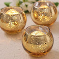 Volens 24PCS Gold Votive Candle Holders for Table Centerpieces by VolensLightUpYourLife