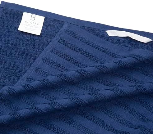 Premium Kitchen Towels 6 Pack 100% Cotton, 20"x28" - Blue Solid - Image 4
