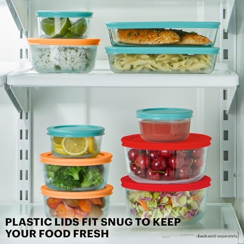 Pyrex Simply Store (5-Pack) Large Glass Food Storage Containers Set - Image 5