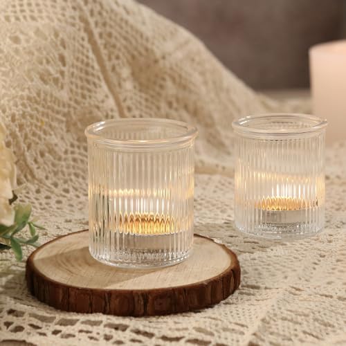 36 Pack Clear Votive Candle Holders, Candle Holder for Fall Christmas - Image 6
