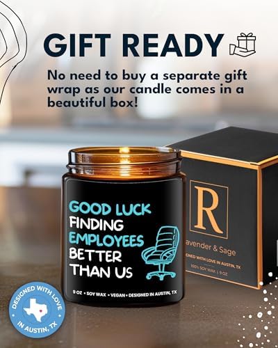 Funny Boss Men Candle, National Boss Day Gift for Men, Gag Gift for Boss - Image 4