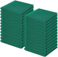Homaxy 100% Cotton Waffle Weave Kitchen Dish Cloths 24-Pack, Dark Green by Homaxy