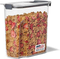 Rubbermaid Brilliance Airtight Cereal Food Storage Container, Shatterproof, BPA-Free and Dishwasher-Safe, 32oz Capacity by Rubbermaid