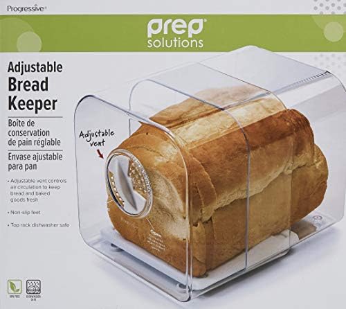 Prep Solutions by Progressive Expandable Bread Keeper with Adjustable Air Vent (Pack of 1) - Image 3