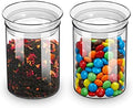 ZENS 15oz Glass Jars with Airtight Lid, Set of 2 Small Glass Storage Jars by ZENSLIFESTYLE