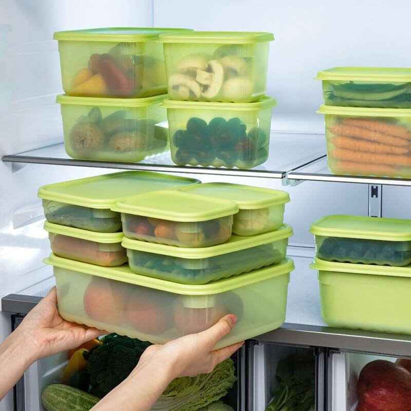 LocknLock Fresh-Block Plastic Food Storage Container | Produce Storage Containers for Fridge | Vegetable & Fruit Storage Containers for Fridge, Storage, Microwave & Dishwasher Safe, 760ml - Image 3