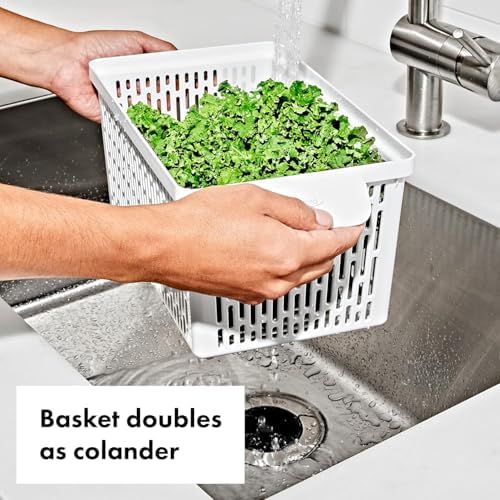 OXO Good Grips Produce Saver Long Bin, 14.8 x 5.9 x 3.6 in (Pack of 4) - Image 5