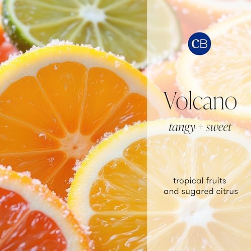 Capri Blue Glimmer Jar Candles - Luxury Holiday Scented Candles for Home - Long Lasting Soy Wax Blend - Scented Holiday & Home Decor - Volcano Signature Jar (19 oz) - Image 3