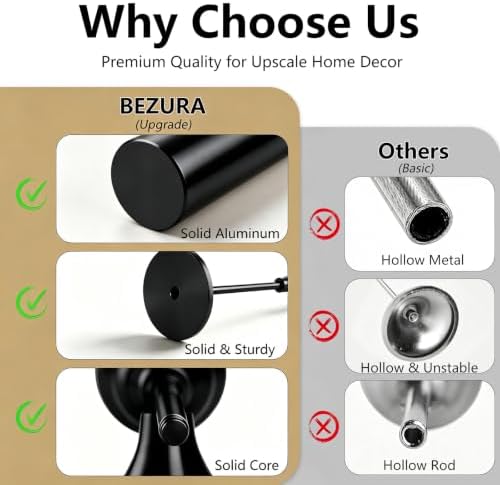 BEZURA Black Taper Candle Holders Set of 6,Aluminum Alloy Candlestick Holders for Candlesticks Vintage Metal Candle Stick Candle Holder for Fireplace Party Dining Home - Image 3