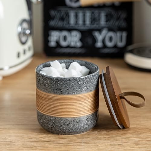 Miamolo Small Coffee Jar with Airtight Lid, Coffee Canister for Countertop - Image 4