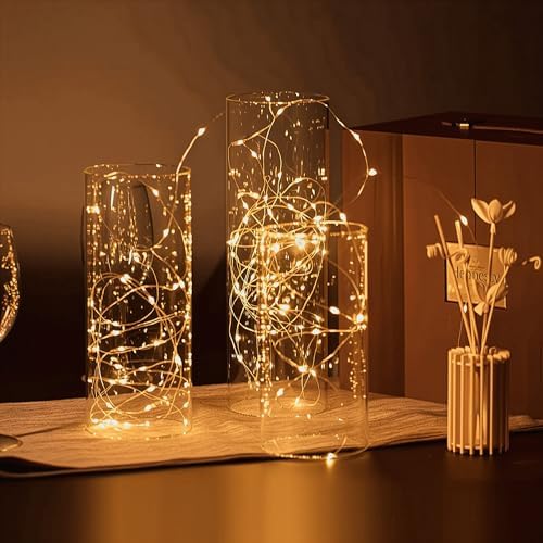 WGVI Hurricane Candle Holder Sleeve, Wide 3", Height 10", Clear Glass Cylinder Candleholder, Chimney Tube, Open Ended Candle Shade, 1 Piece - Image 3