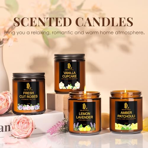 Vanilla Cupcake Candles, Vanilla Cupcake Scented Candle, Mother's Day Candle Gifts for Women, Soy Candles for Home Scented, 7oz 50 Hours Burn, Home Décor - Image 4