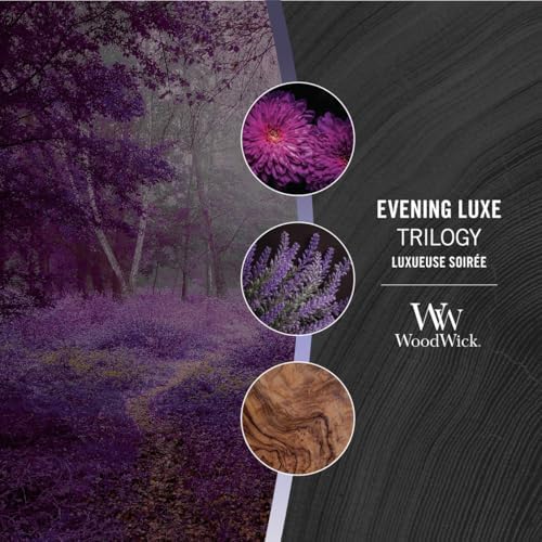 WoodWick Evening Luxe Tri-Scented Candle, Crackling Wick, 16oz - Image 4