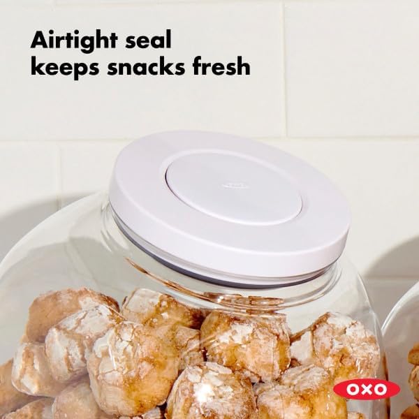 OXO Good Grips 5.0 Qt POP Large Cookie Jar - Airtight Food Storage - Image 4