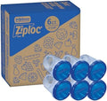 Ziploc Twist N Loc Food Storage Meal Prep Containers, Medium, 6 Count by Ziploc