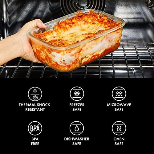 OXO Good Grips 16-Piece Glass Smart Seal Airtight Everyday Container Set - Image 5