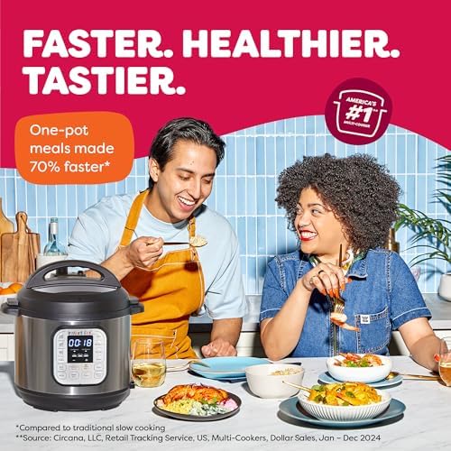 Instant Pot Duo 6 Qt 7-in-1 Electric Pressure Cooker, Stainless Steel - Image 2