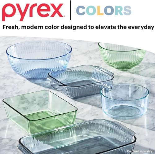 Pyrex Colors Tinted 12-Piece Small/Medium/Large Food Storage Container Set - Image 5