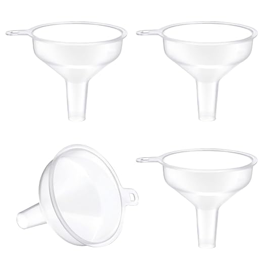 Small Funnel 4 Pack Food Grade Water Bottle Funnel by Unknown