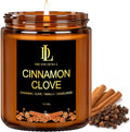 DL DREAMY DEWLA Fall Candle, Cinnamon Clove Scented for Home, 7oz Soy Wax by DLDREAMYDEWLA