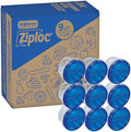 Ziploc Twist N Loc Leak-Proof Food Storage Containers, Small, 9 Count by Ziploc