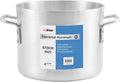 Winco ALST-10-NC Elemental Aluminum, 10 Qt Stock Pot, Cooking Pot, Hand wash by Winco