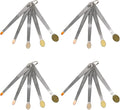 4Pack Mini Measuring Spoons Set, Heavy Duty Stainless Steel Teaspoon by BERYLER