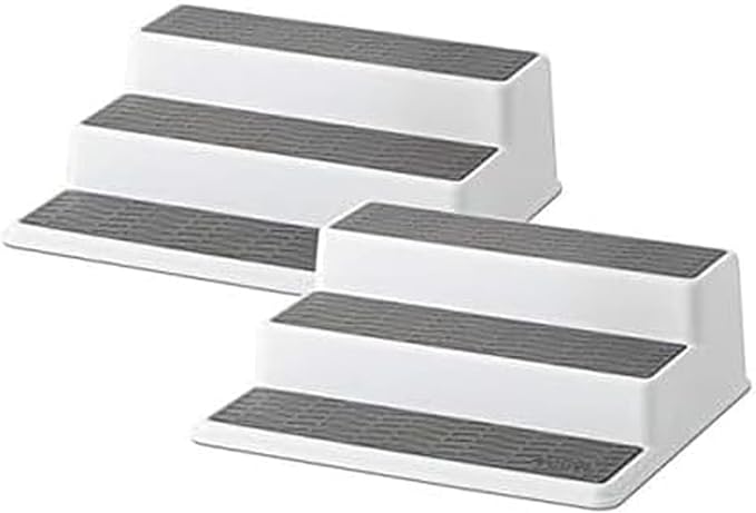 Copco Grey 2 Non-Skid 3-Tier Spice Rack Organizer by Copco