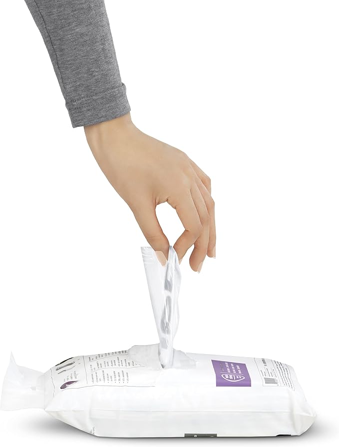 simplehuman Code Q 200 Count Custom Fit Liners, Drawstring Kitchen Trash Bags - Image 2