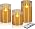 wemarry Flameless Candles 4" 5" 6" Acrylic Glass Pillars 3" Diameter Battery Operated Flickering Candles Include 8-Key Remote with Timer Function 400+ Hours (Amber, Warm Light 6 Pack) - Image 7