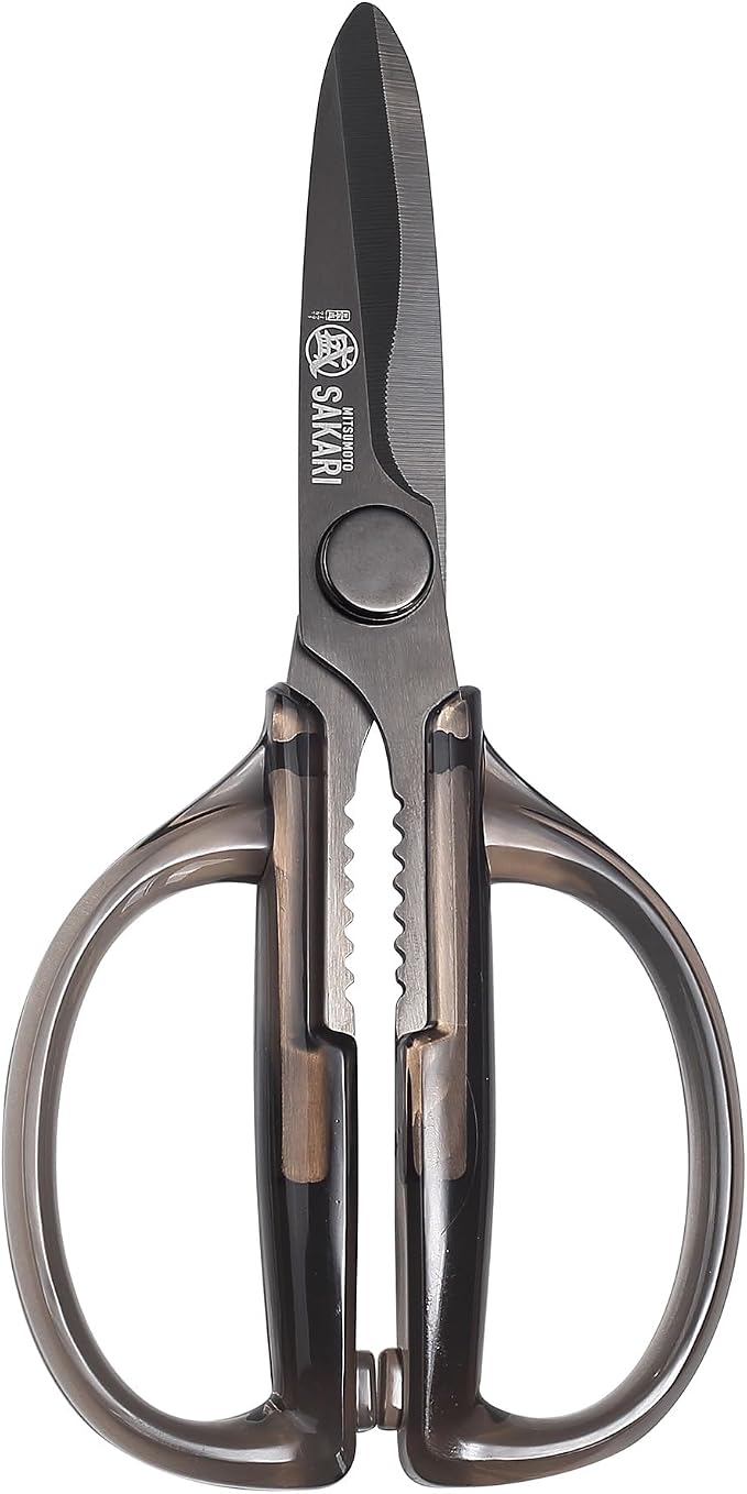 MITSUMOTO SAKARI Japanese Kitchen Scissors, Heavy Duty Detachable Stainless by MITSUMOTOSAKARI