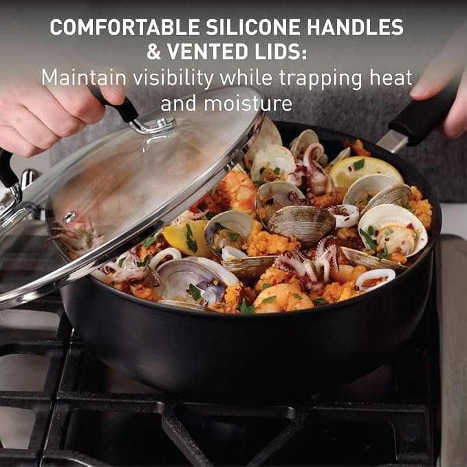 T-Fal Ultimate Hard Anodized Non Stick Jumbo Cooker - Image 5
