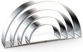 Half Circle Semicircle Cookie Cutter Set Large by QAAQS