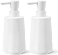 White 2 Pack Hand Soap Dispensers Set by zuxzmj