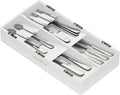 SpaceAid Bamboo Silverware Drawer Organizer by SpaceAid