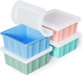 Silicone Freezer Tray for Soup Ice Cubes: 2-Cup Freezing Trays by GGOW