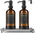 Luxspire Soap Dispenser Set, Hand Soap Dispensers by Luxspire