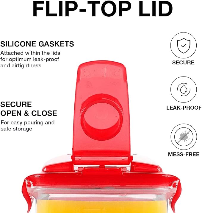 LocknLock Aqua Fridge Door Water Jug | Clear Pitcher | BPA Free Plastic Pitcher - Image 5