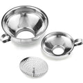 Delove Canning Funnel with Strainer by Delove