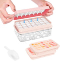PHINOX Ice Cube Tray with Lid and Bin, Ice Trays by PHINOX