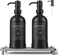 Luxspire Soap Dispenser Set, Hand Soap Dispensers by Luxspire