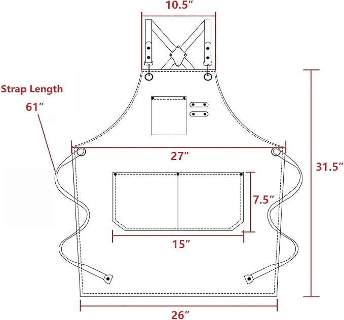 AFUN Chef Aprons for Men Women - Image 2