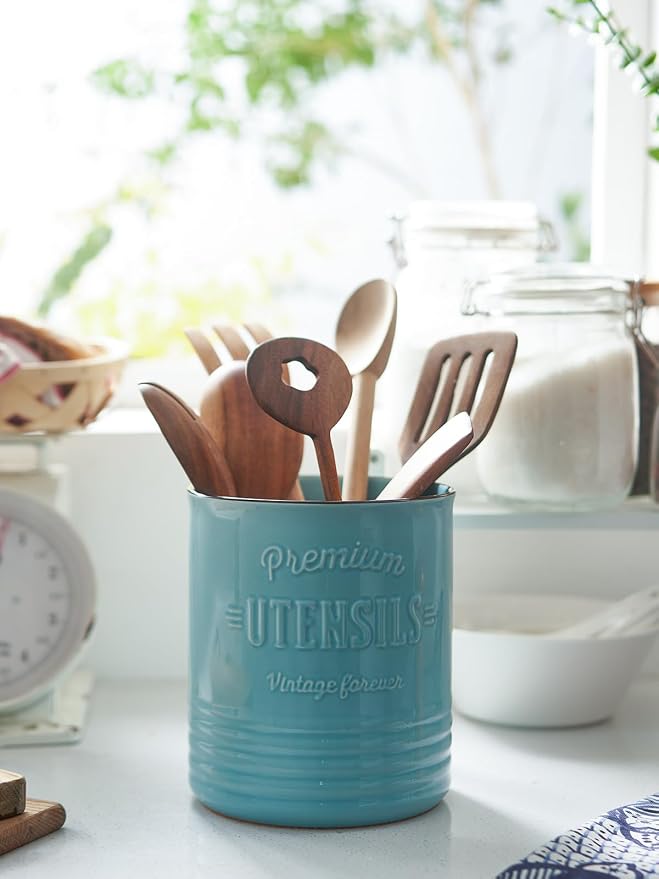 DOWAN 7.2″ Extra Large Kitchen Utensil Holder - Image 3