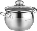 Daniks Classic 2 Quart Stainless Steel Stock Pot by Daniks