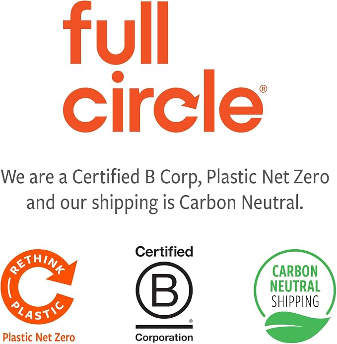 Full Circle Coconut Scrubber Sponges, Plant-Based Sponges Made - Image 7